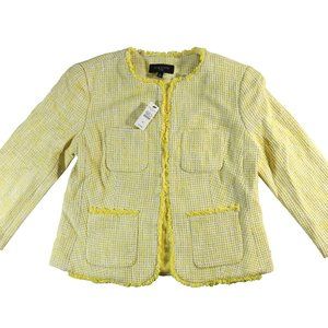 Talbots Petites Yellow Jacket Blazer - Size 6P - NEW WITH TAGS